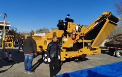 2019年，長春市伊通河設施維護處采購一臺Rayco大型粉碎機1754.